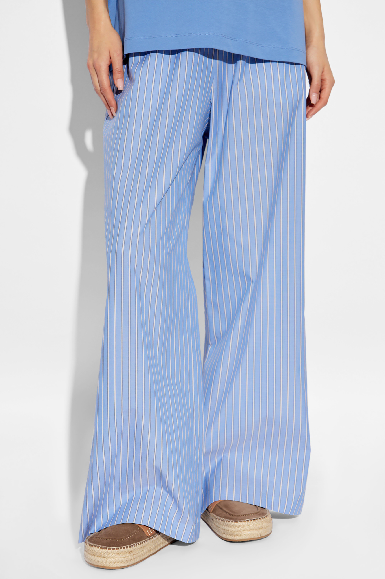 Marni Cotton pants with striped pattern | Women's Clothing